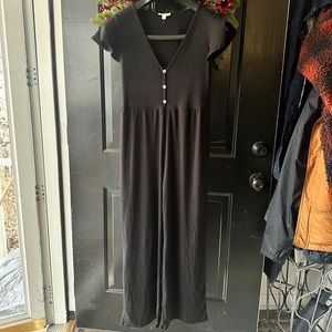 See You Monday Black Romper - Size L